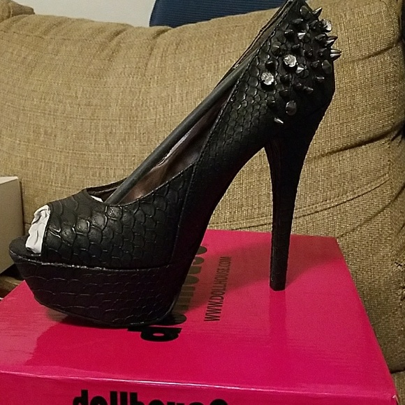 dollhouse platform heels